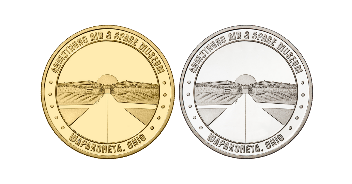 Armstrong Air and Space Museum Launches their 50th Anniversary Collectible Coin