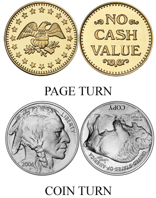 How to Tell the Difference Between Page Turn and Coin Turn