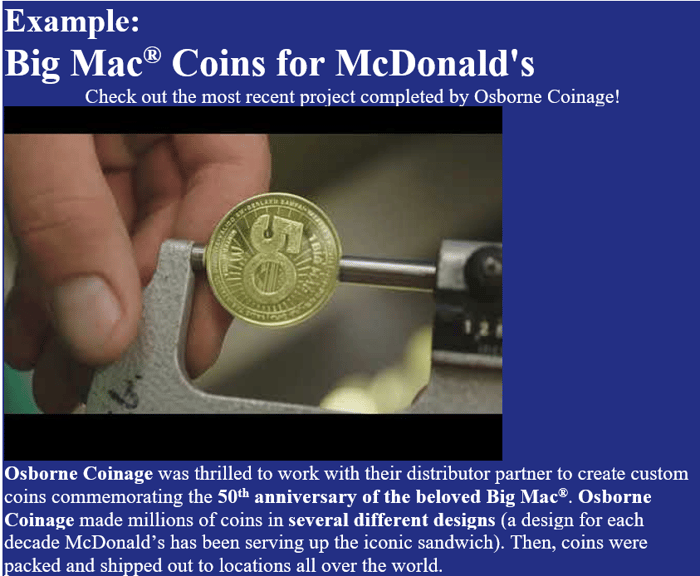 Big Mac coins screen shot