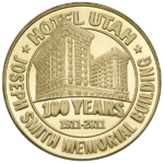 Hotel Utah coin