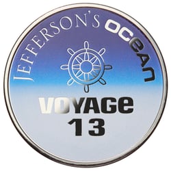 Jefferson's Ocean Voyage 13 custom coin