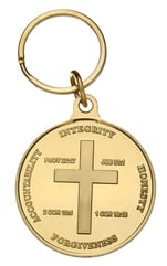 Coin Keychains as a Show of Faith