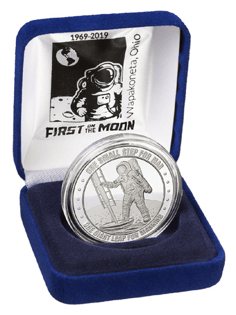 Armstrong Air & Space Museum commemorative coin