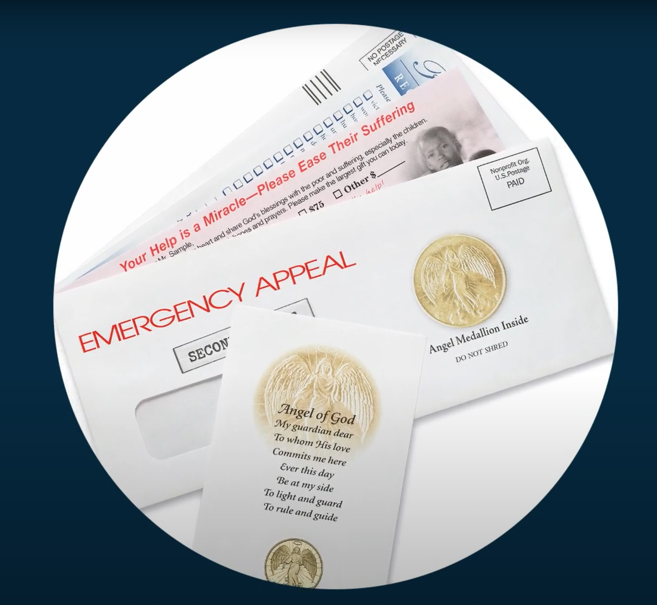 Fundraising with custom coins and direct mail