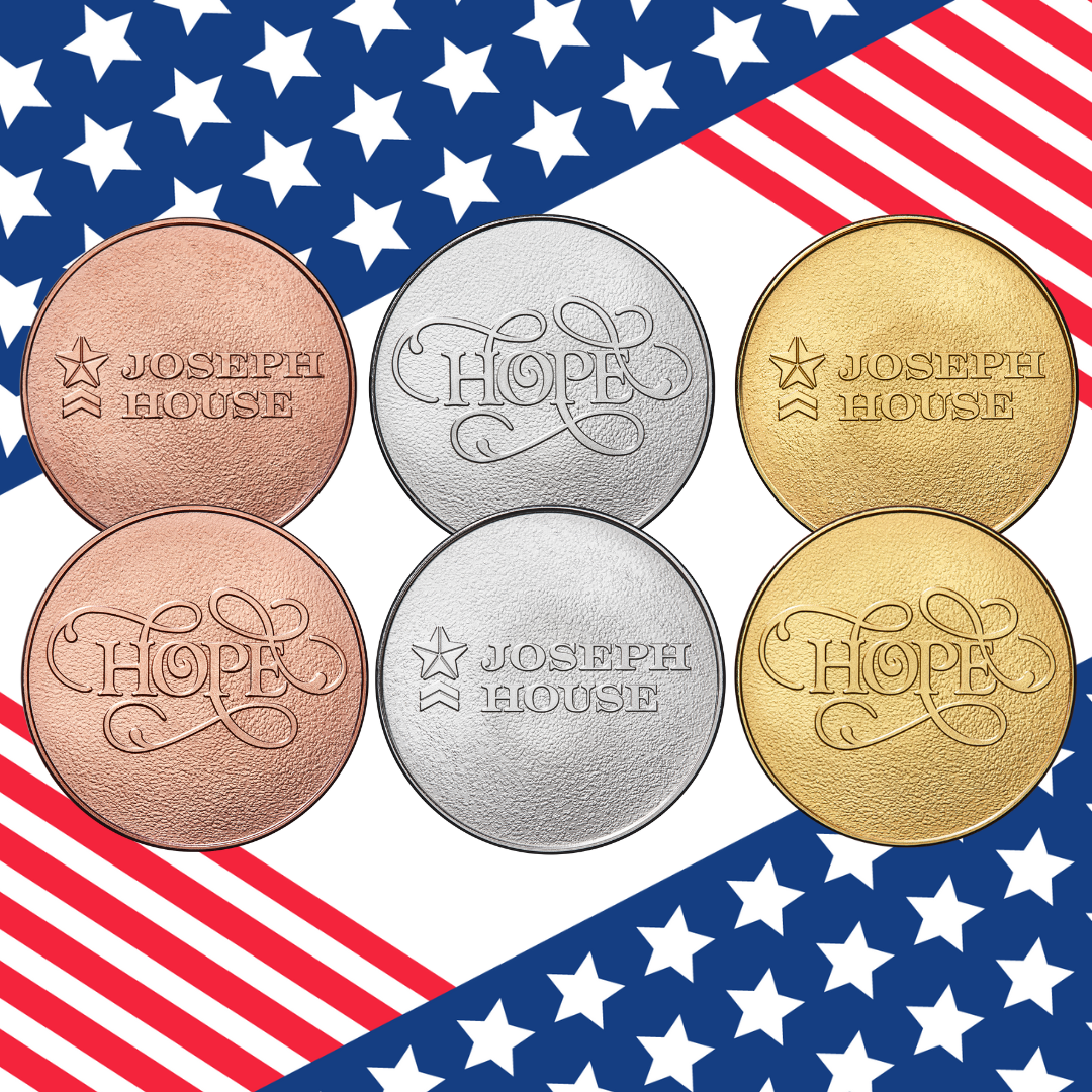 Joseph House Hope Challenge Coins