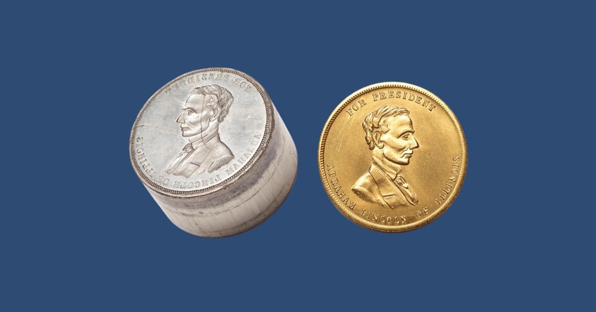 Lincoln die and coin