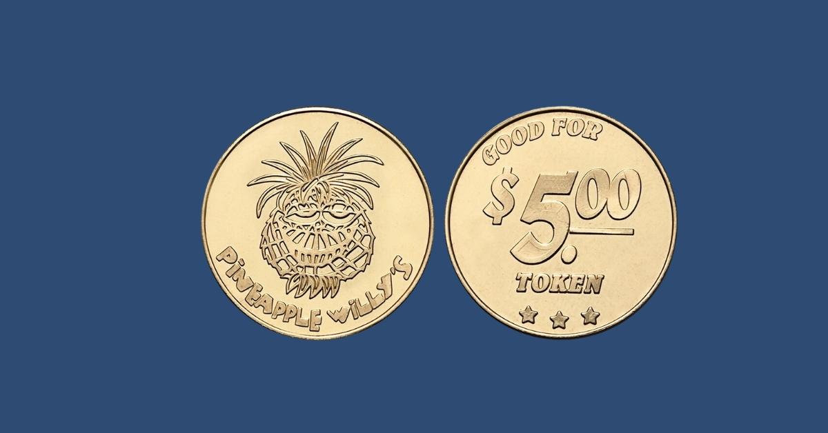 Pineapple Willy's custom coins