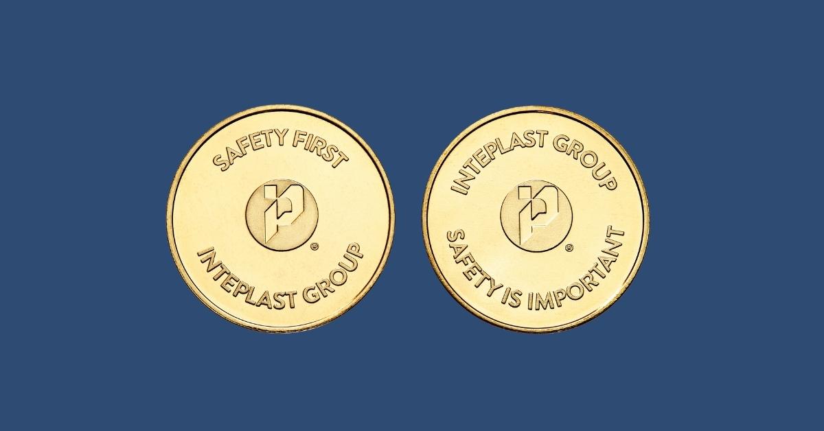 Custom safety coins