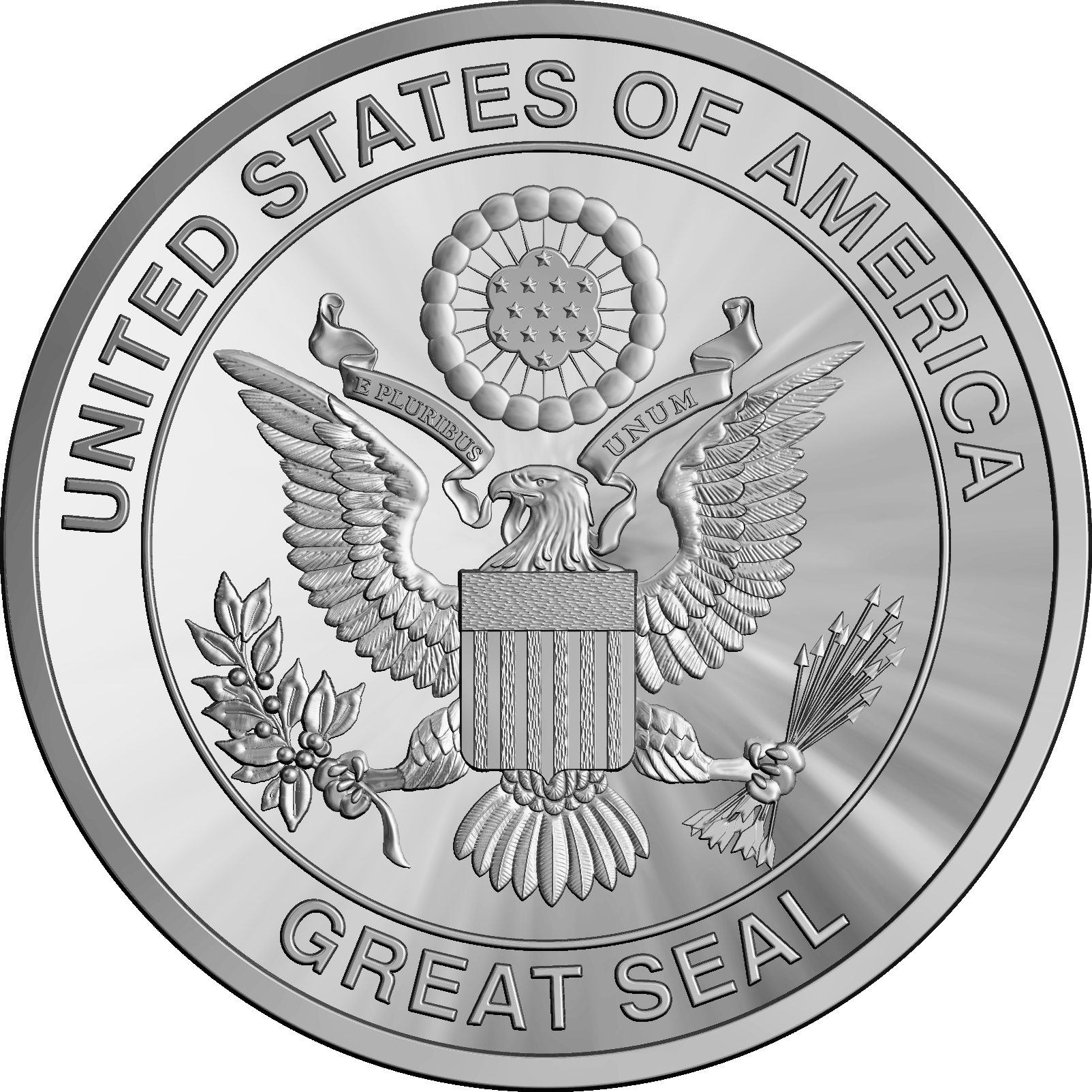 U.S. Great Seal rendering