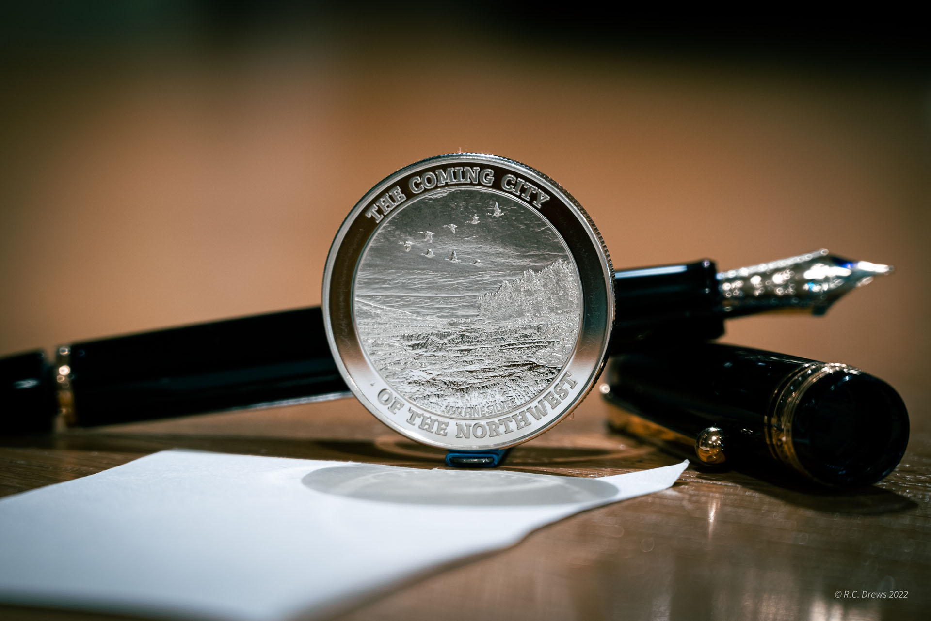 You OTTER have this collectible coin celebrating Fergus Falls 150th Anniversary Celebration